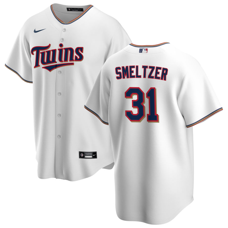 Nike Men #31 Devin Smeltzer Minnesota Twins Baseball Jerseys Sale-White